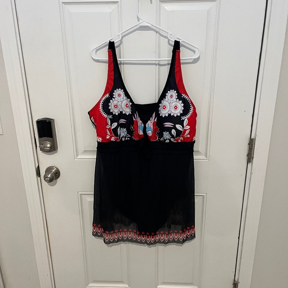 Women's one piece swimsuit